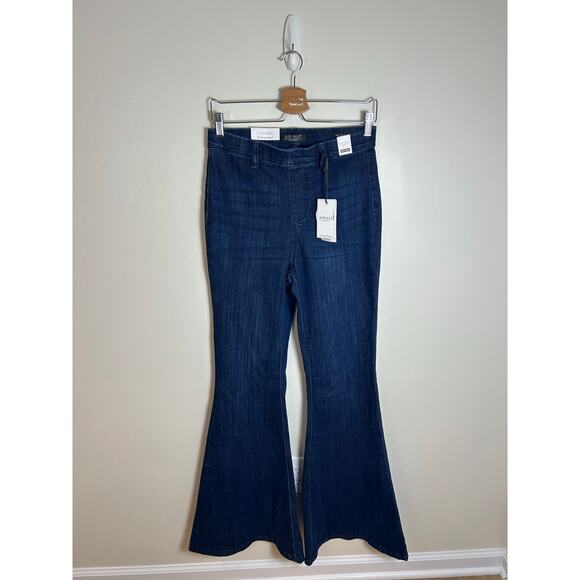 Judy Blue High Rise Pull On Super Flare Jeans Size 28 New - Picture 3 of 7